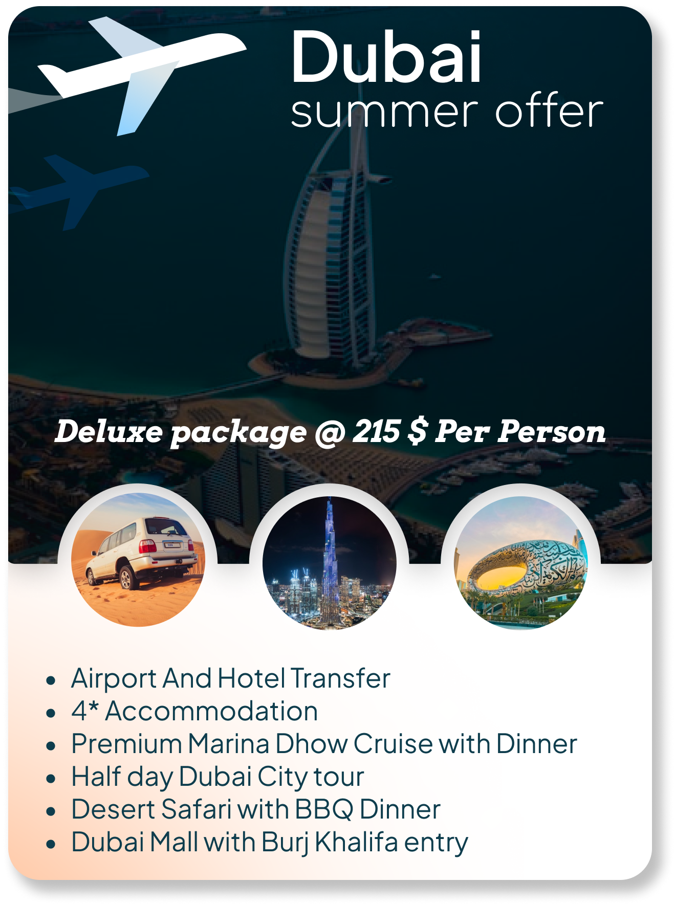 dubai offer